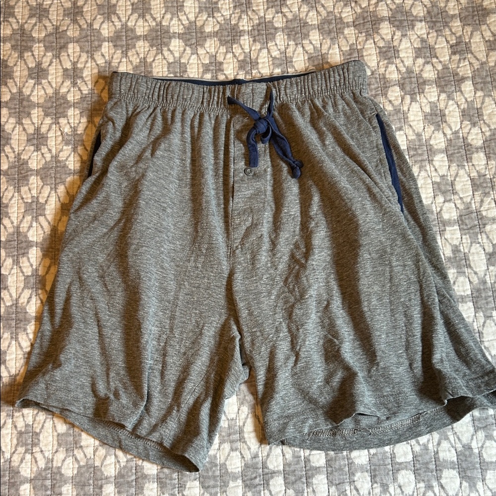 Hanes Men's Athletic Shorts in Heather Gray